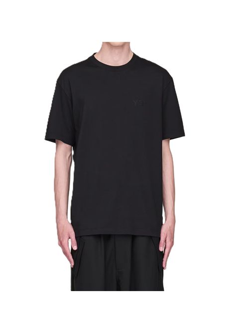 Y-3 REGULAR SHORT SLEEVE TEE Adidas Y3 | KQ9783BLACK
